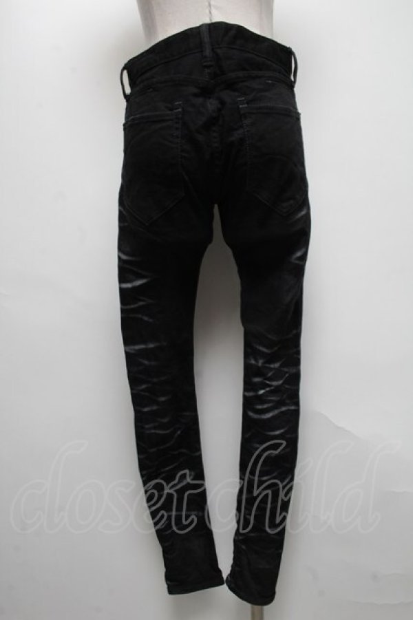 画像2: CIVARIZE / ストレッチ入りパールバインダー立体加工スキニーパンツ 42 黒 S-25-04-25-072-GO-PA-AS-ZS (2)