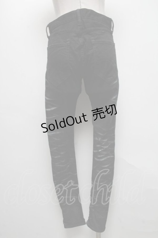 画像2: CIVARIZE / ストレッチ入りパールバインダー立体加工スキニーパンツ 42 黒 S-25-04-25-072-GO-PA-AS-ZT482 (2)