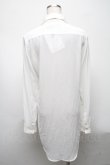 画像2: CIVARIZE / レース切り替えシフォンシャツ  白 S-25-04-25-009-GO-BL-AS-ZS (2)