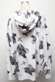 画像2: TRAVAS TOKYO / MYRIAD OF BEARS ZIPパーカー  白ｘ黒 S-25-04-25-012-PU-TO-AS-ZS (2)