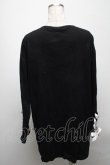 画像2: Secret Honey / ウサギプリントTシャツ  黒 S-25-04-25-026-CA-TS-AS-ZS (2)