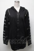 画像1: NieR Clothing / ZIPデザインパーカー  黒 S-25-04-25-030-PU-TO-AS-ZS (1)