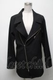 画像1: CIVARIZE / Inveterate ライダーステーラードジャケット 44 黒 S-25-04-25-033-GO-JA-AS-ZS (1)