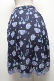 画像2: Jane Marple / Bonjour Millefleursのスカート  紺 S-25-04-25-046-JM-SK-AS-ZS (2)