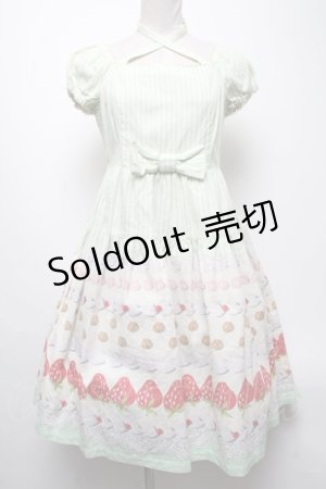 画像: Emily Temple cute / デコレーションケーキワンピース  ミント S-25-04-27-049-ET-OP-HR-ZS