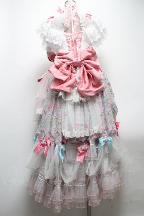 画像2: BABY,THE STARS SHINE BRIGHT / Le Paradis des Belles Fleursドレス  オフ白 S-25-04-27-040-BA-TO-AS-ZS (2)