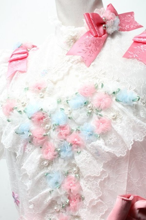 BABY,THE STARS SHINE BRIGHT / Le Paradis des Belles Fleursドレス  オフ白 S-25-04-27-040-BA-TO-AS-ZS fnyqMUprLTYR0iNmxfPHmJHX9NCwmW