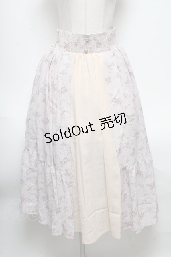画像1: axes femme kawaii / プティフルールスカート  ピンク S-25-04-28-064-AX-SK-HR-ZI (1)
