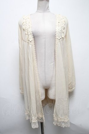 画像: axes femme / ロングカーディガン  オフ S-25-04-28-014-AX-TO-AS-ZS