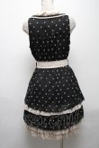 画像2: axes femme / ドットシフォン切替ワンピース  黒 S-25-04-28-046-AX-TO-HR-ZS (2)
