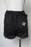 画像2: REFLEM / 刺繍ショートパンツ  黒 S-25-05-01-058-PU-PA-HR-ZS (2)