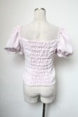 画像2: AVENCHUMU / Girls leather ribbon blouse  ピンク S-25-05-01-001-LO-TO-AS-ZS (2)