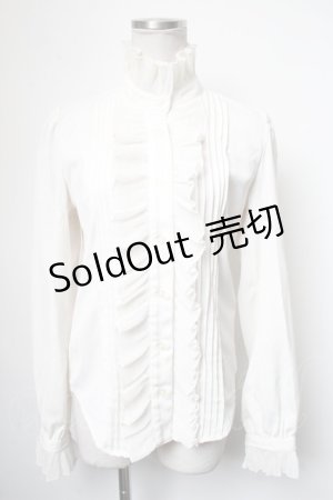 画像: CHOICE / フリルブラウス  オフ S-25-05-01-002-PU-BL-AS-ZS