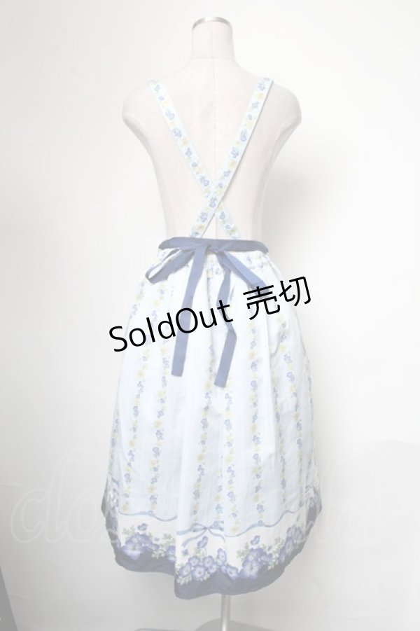 画像2: axes femme / スカート  サックス S-25-05-01-038-AX-SK-ET-ZI (2)