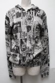 画像1: HYSTERIC GLAMOUR / ニュースペーパーptパーカー  グレー S-25-05-03-011-PU-TO-HR-ZS (1)