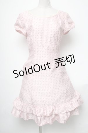 画像: Emily Temple cute / プチローズワンピース  ピンク S-25-05-03-028-ET-OP-AS-ZS