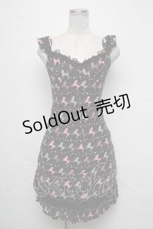 画像: JESUS DIAMANTE / プードルワンピース  黒 S-25-05-05-050-JE-OP-AS-ZS