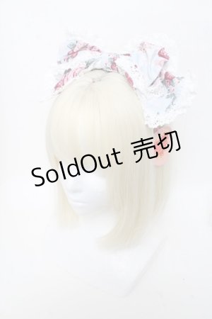 画像: BABY,THE STARS SHINE BRIGHT / シュガーブーケ〜永遠の乙女の憧れ〜柄カチューシャ  サックス S-25-05-05-010-BA-AC-HR-ZS