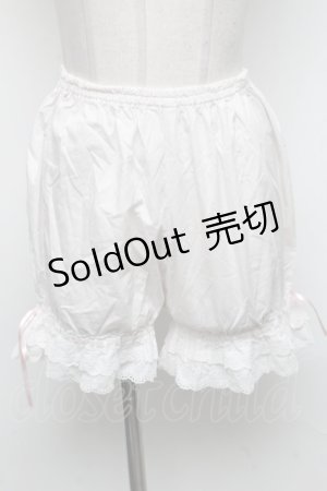 画像: BABY,THE STARS SHINE BRIGHT / 裾ハートレースドロワーズ  ピンク S-25-05-05-1057-BA-PA-HR-ZS