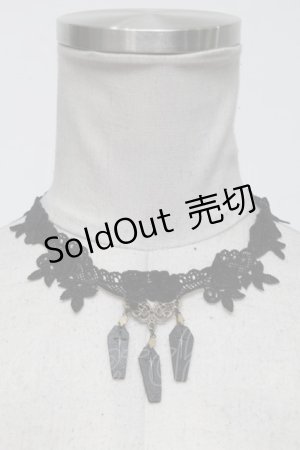 画像: GOTH / モチーフネックレス  黒 S-25-05-05-1009-GO-AC-AS-ZS