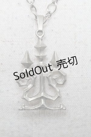 画像: Moi-meme-Moitie / 燭台ネックレス  シルバー S-25-05-05-1010-MO-AC-AS-ZS