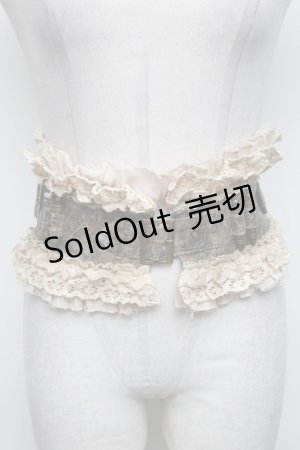画像: PUNK RAVE / コルセットベルト  ベージュ S-25-05-05-1014-PU-ZA-AS-ZS
