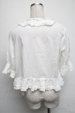 画像2: PINK HOUSE / ローンボレロ風ブラウス  白 S-25-05-05-1022-LO-BL-AS-ZS (2)