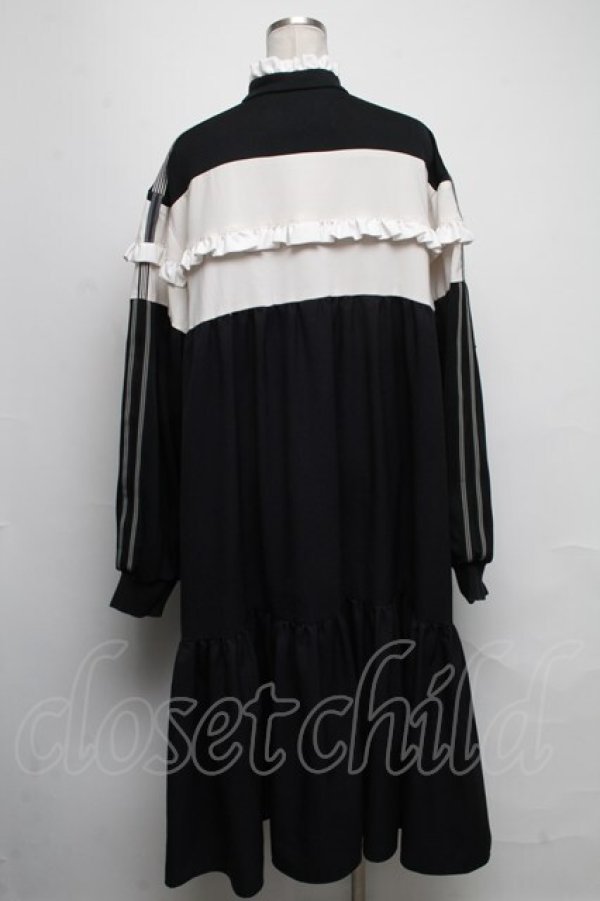 画像2: HEIHEI / ジャージワンピース  黒 S-25-05-05-1031-PU-OP-AS-ZS (2)