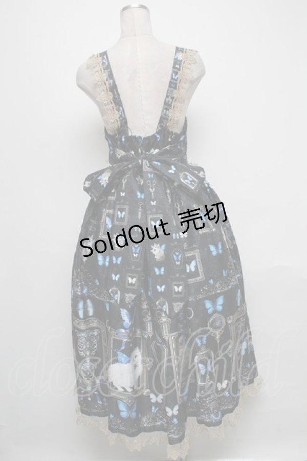 画像2: Royal Princess Alice / Morpho Butterfly ドレス  黒 S-25-05-05-1040-LO-OP-HR-ZS (2)