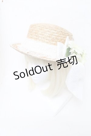 画像: BABY,THE STARS SHINE BRIGHT / アリアンナの麦わらハット   S-25-05-05-013-BA-AC-HR-ZS