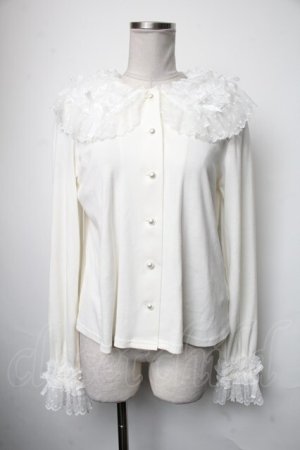 画像: Angelic Pretty / フリルドールカットソー  白 S-25-05-05-021-AP-TO-AS-ZS