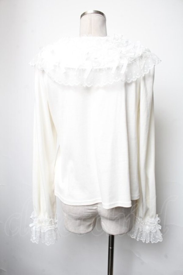 画像2: Angelic Pretty / フリルドールカットソー  白 S-25-05-05-021-AP-TO-AS-ZS (2)