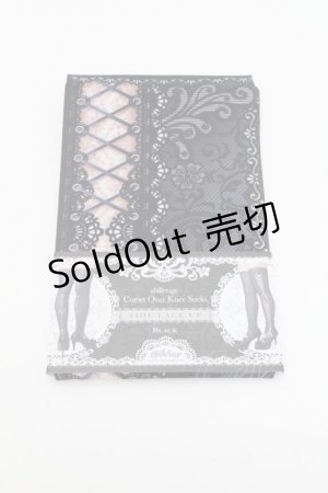 画像: abilletage / SIDE LACE-UPコルセットタイツ   S-25-05-05-003-GO-ZA-AS-ZS