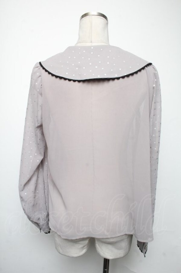 画像2: Angelic Pretty / Dream Bearブラウス  グレー S-25-05-05-025-AP-BL-HR-ZS (2)