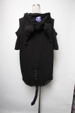 画像2: CIVARIZE / サンリオキャラクタースペシャルアイテム　クロミカッティング半袖パーカー  黒 S-25-05-05-030-GO-TO-AS-ZS (2)