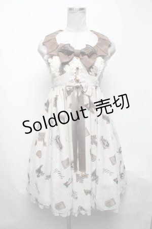 画像: Angelic Pretty / Halloween Treatsジャンパースカート  アイボリー S-25-05-08-043-AP-OP-HR-ZS