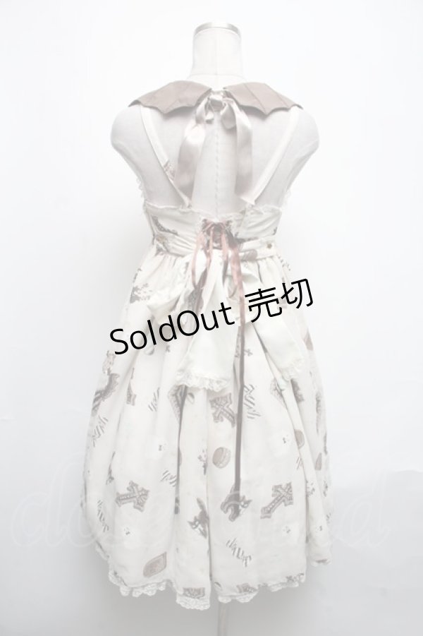 画像2: Angelic Pretty / Halloween Treatsジャンパースカート  アイボリー S-25-05-08-043-AP-OP-HR-ZS (2)