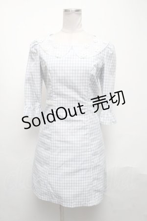 画像: MILK / PETITデイジーワンピース  サックス S-25-05-08-048-ML-OP-AS-ZS