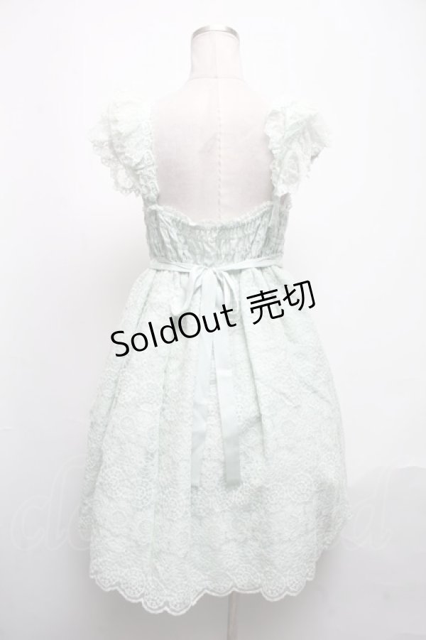 画像2: Angelic Pretty / カトリーナジャンパースカート  ミント S-25-05-08-049-AP-OP-HR-ZS (2)