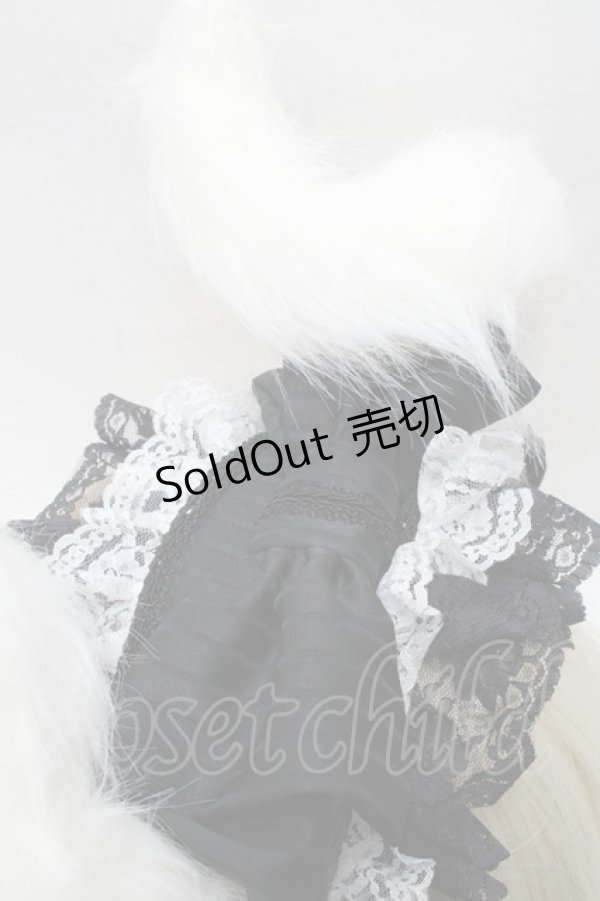 画像4: 危機裸裸商店 / 角&リボンヘッドドレス  黒ｘ白 S-25-05-08-005-GO-AC-HR-ZS (4)