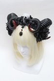 画像1: DARK IN LOVE / ホーンカチューシャ  黒 S-25-05-08-006-PU-AC-AS-ZS (1)
