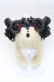 画像2: DARK IN LOVE / ホーンカチューシャ  黒 S-25-05-08-006-PU-AC-AS-ZS (2)