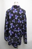 画像2: GOTH / くま柄総柄シャツ  黒 S-25-05-08-034-GO-BL-HR-ZS (2)