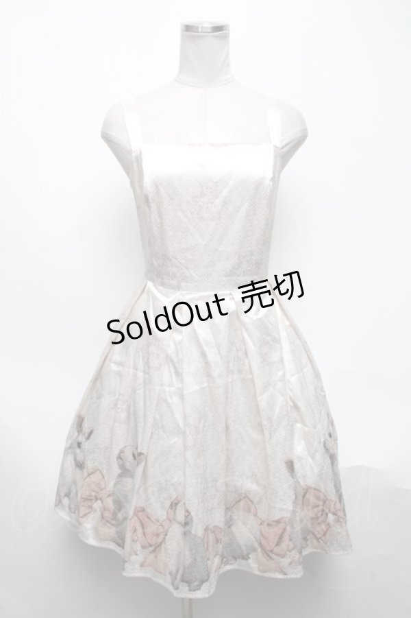 画像1: LOLITA / うさぎワンピース  オフ S-25-05-08-041-LO-TO-AS-ZS (1)