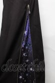 画像3: NieR Clothing / サイドZIPパンツ  黒x紫 S-25-05-13-060-PU-PA-AS-ZS (3)