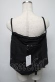 画像2: KINGLY MASK / ドロストコードバック  黒 S-25-05-13-016-PU-BG-AS-ZS (2)