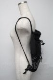 画像3: KINGLY MASK / ドロストコードバック  黒 S-25-05-13-016-PU-BG-AS-ZS (3)