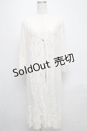 画像: axes femme / レースガウン  オフ S-25-05-13-029-AX-TS-ET-ZS
