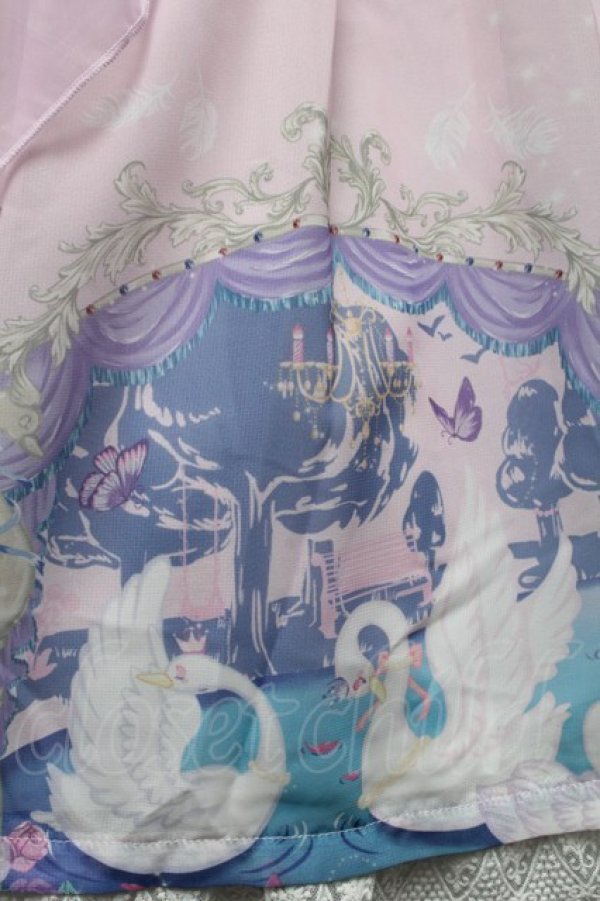 画像3: DOLL PARADISE / スワンワンピース  ピンク S-25-05-14-039-LO-OP-AS-ZS (3)