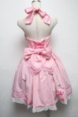画像2: Angelic Pretty / スクールガールホルターネックジャンパースカート  ピンク S-25-05-14-040-AP-OP-AS-ZS (2)